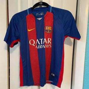 Messi (10) Barcelona soccer jersey